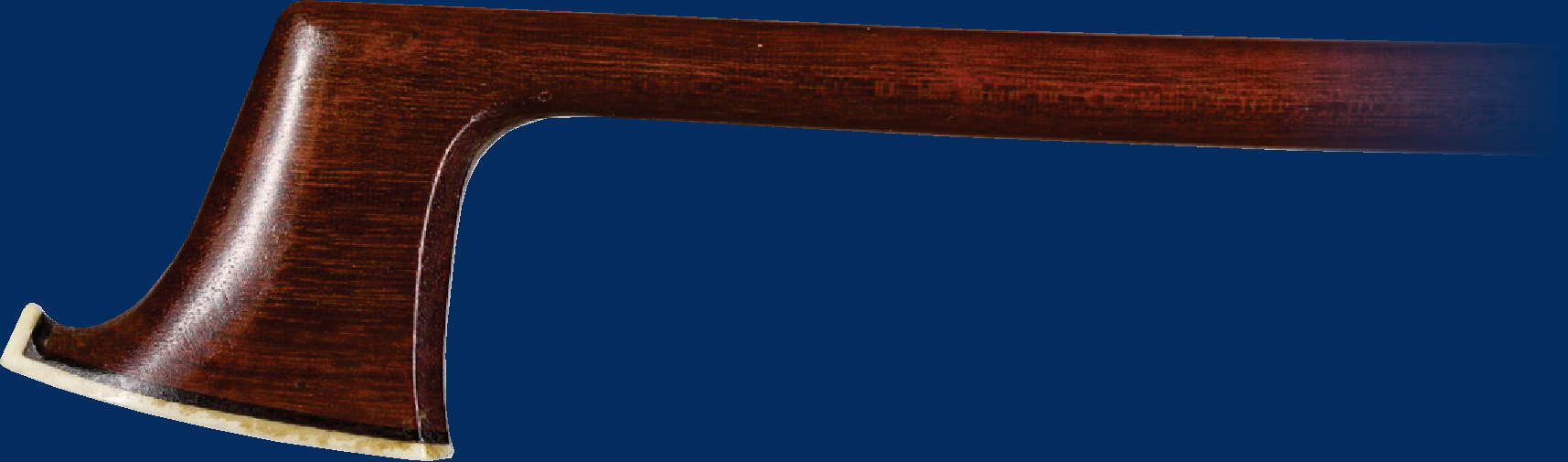 Detail of a French bow tip
